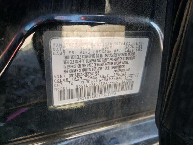 Photo 11 VIN: 3N1AB7AP2KY301755 - NISSAN SENTRA 