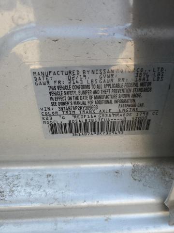 Photo 12 VIN: 3N1AB7AP2KY309693 - NISSAN SENTRA S 