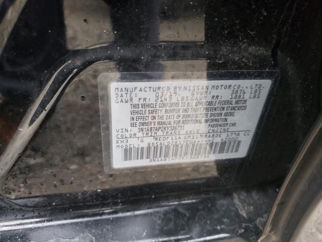 Photo 9 VIN: 3N1AB7AP2KY328731 - NISSAN SENTRA S 