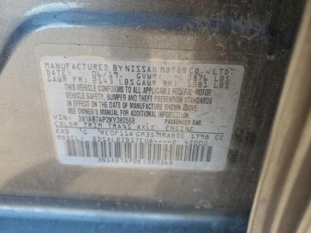 Photo 11 VIN: 3N1AB7AP2KY380568 - NISSAN SENTRA 