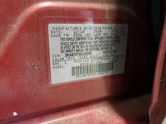 Photo 12 VIN: 3N1AB7AP3DL625295 - NISSAN SENTRA S 