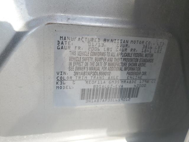 Photo 11 VIN: 3N1AB7AP3DL659012 - NISSAN SENTRA 