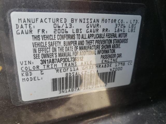 Photo 11 VIN: 3N1AB7AP3DL736512 - NISSAN SENTRA 