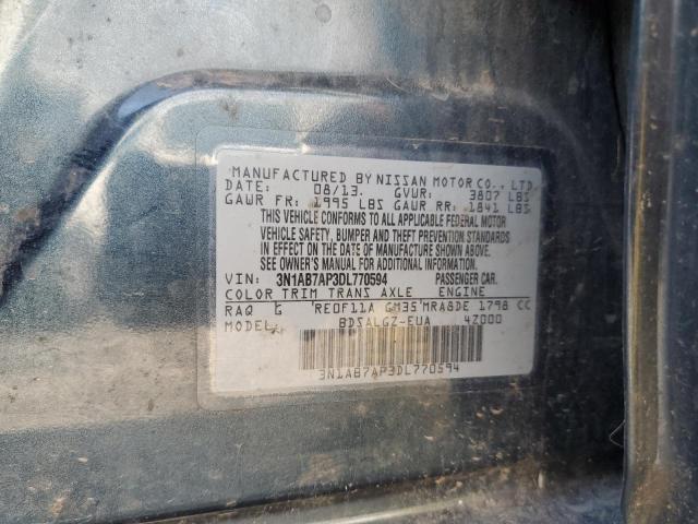 Photo 11 VIN: 3N1AB7AP3DL770594 - NISSAN SENTRA S 