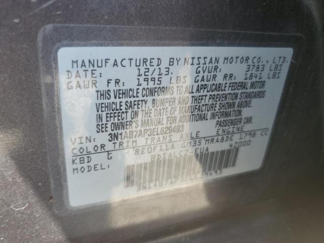 Photo 11 VIN: 3N1AB7AP3EL629493 - NISSAN SENTRA S 