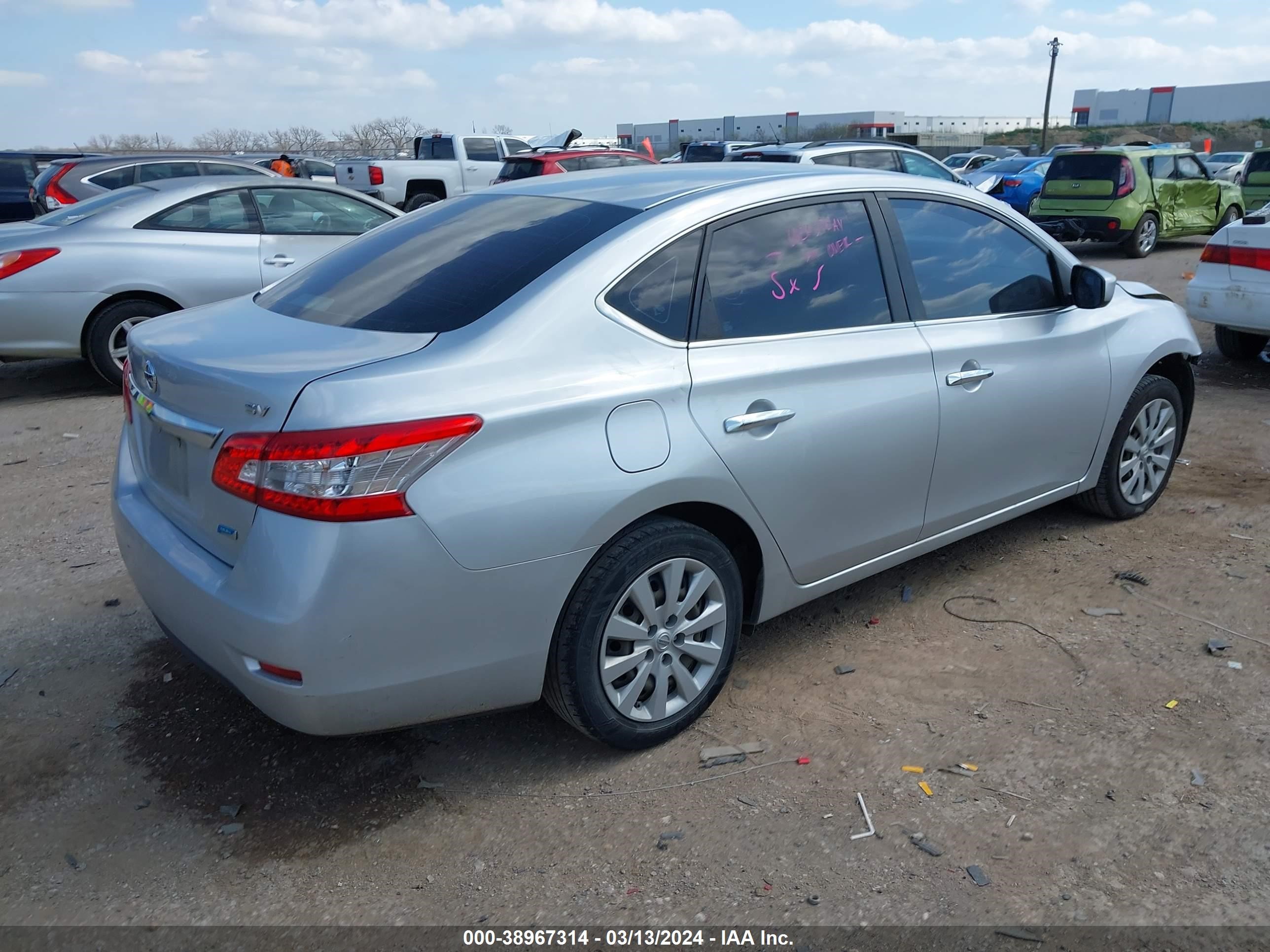 Photo 3 VIN: 3N1AB7AP3EL686650 - NISSAN SENTRA 