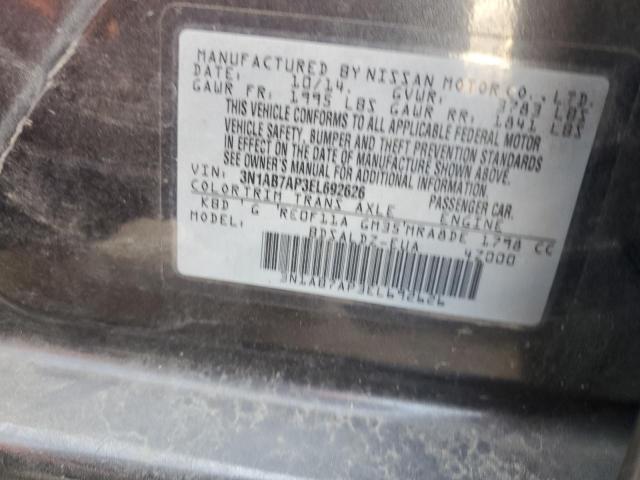 Photo 11 VIN: 3N1AB7AP3EL692626 - NISSAN SENTRA 