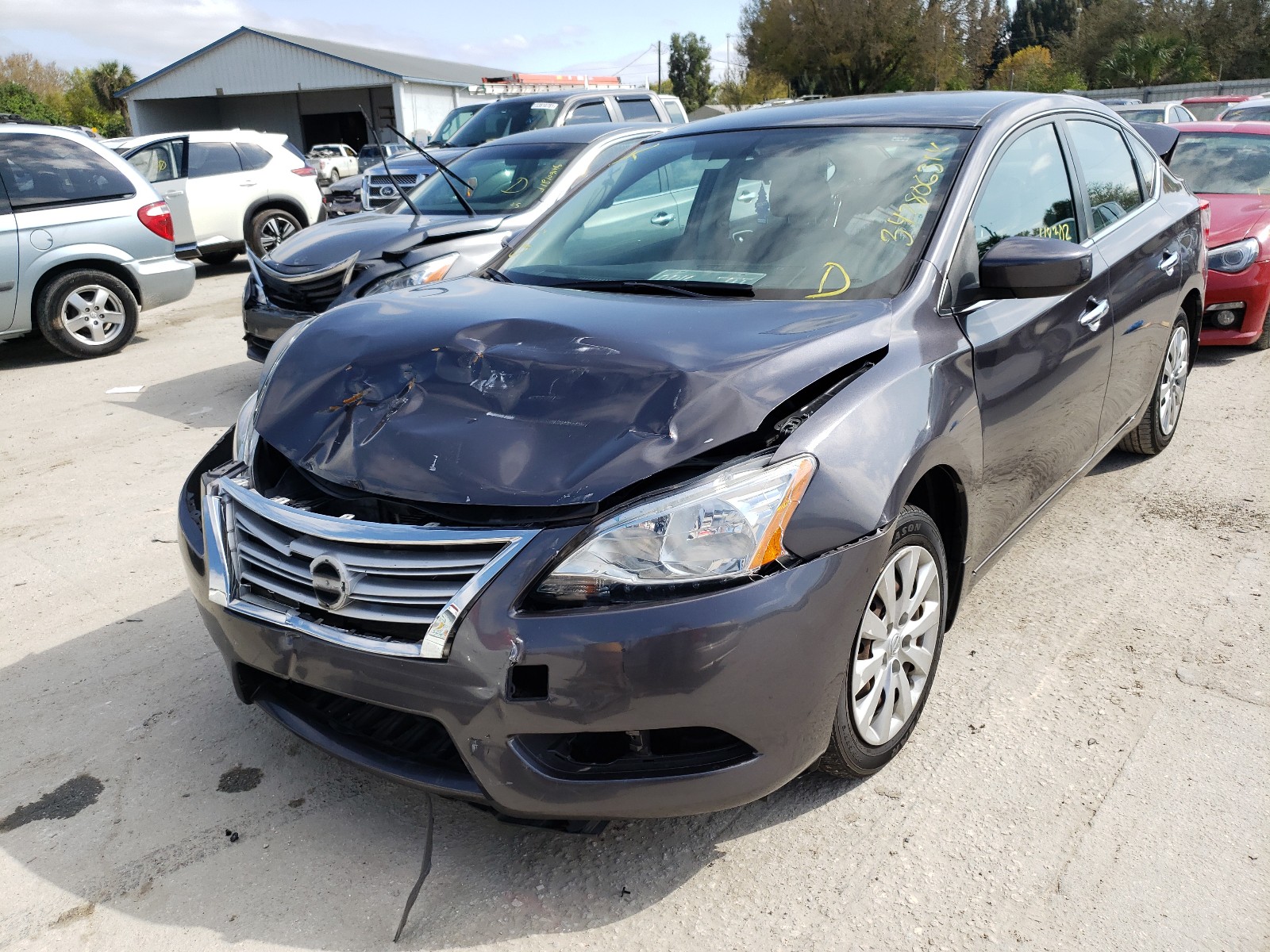 Photo 1 VIN: 3N1AB7AP3EL695378 - NISSAN SENTRA S 