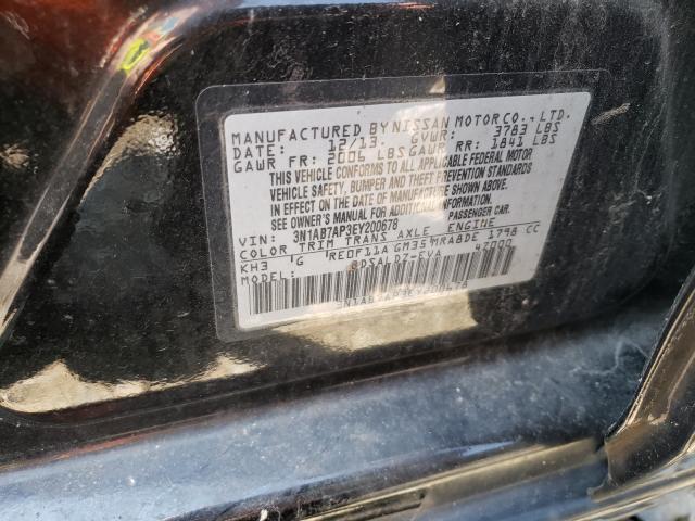 Photo 9 VIN: 3N1AB7AP3EY200678 - NISSAN SENTRA S 