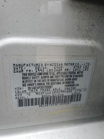 Photo 12 VIN: 3N1AB7AP3EY209087 - NISSAN SENTRA S 