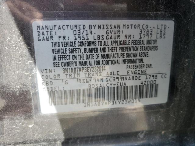 Photo 11 VIN: 3N1AB7AP3EY232014 - NISSAN SENTRA S 