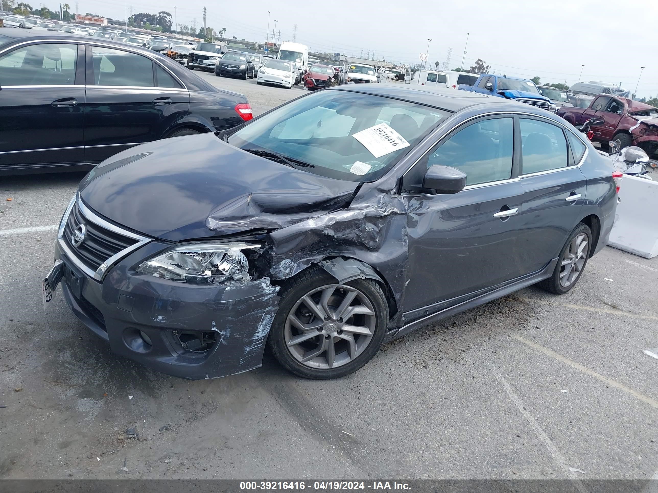 Photo 1 VIN: 3N1AB7AP3EY262601 - NISSAN SENTRA 