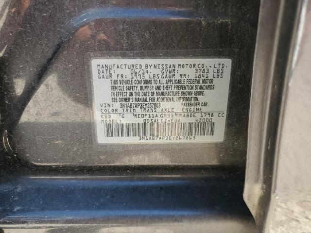 Photo 11 VIN: 3N1AB7AP3EY267863 - NISSAN SENTRA 