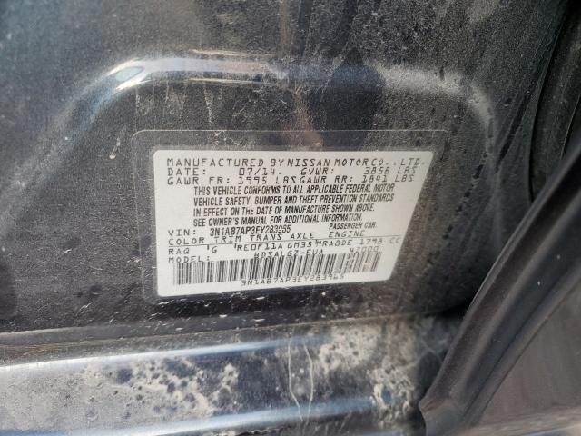 Photo 12 VIN: 3N1AB7AP3EY283965 - NISSAN SENTRA S 