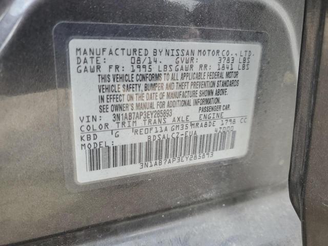 Photo 11 VIN: 3N1AB7AP3EY285893 - NISSAN SENTRA 