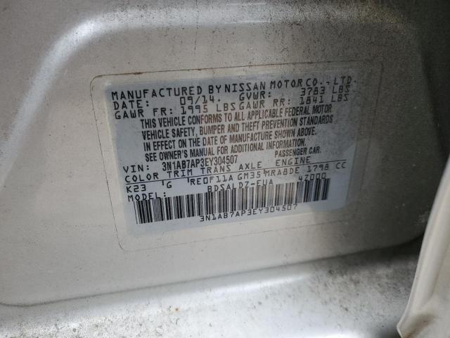 Photo 11 VIN: 3N1AB7AP3EY304507 - NISSAN SENTRA 