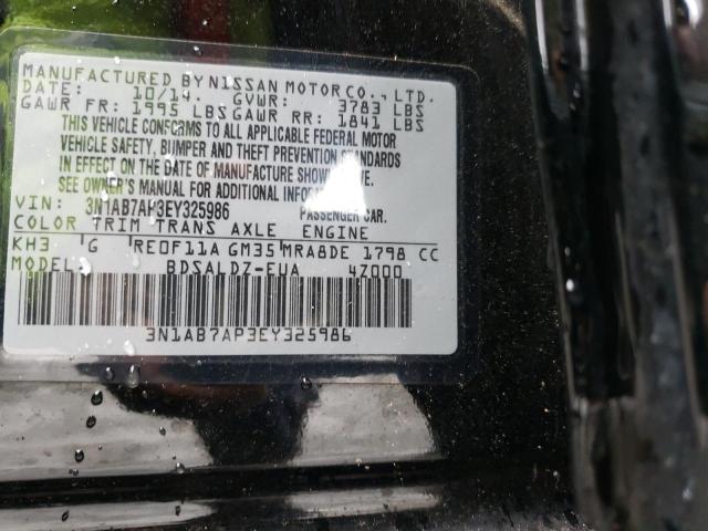 Photo 12 VIN: 3N1AB7AP3EY325986 - NISSAN SENTRA 