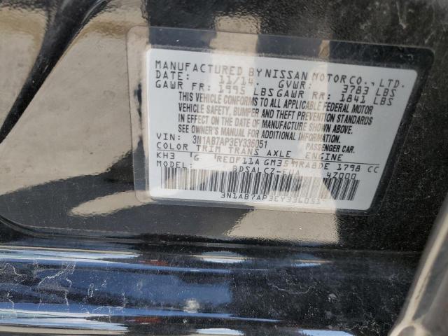 Photo 11 VIN: 3N1AB7AP3EY336051 - NISSAN SENTRA S 