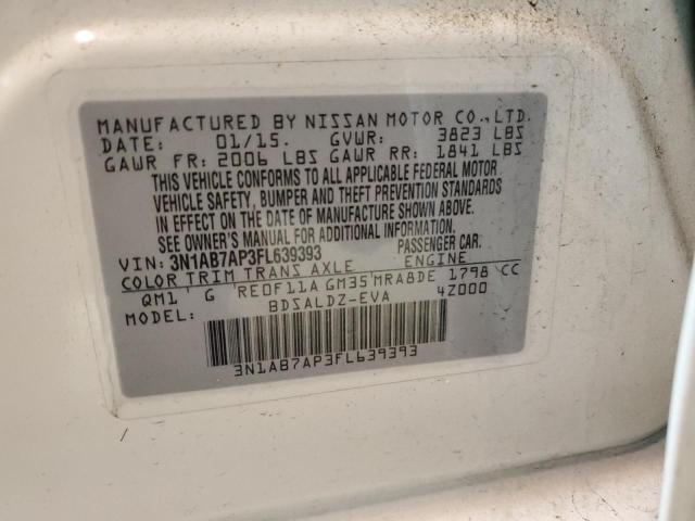 Photo 11 VIN: 3N1AB7AP3FL639393 - NISSAN SENTRA S 