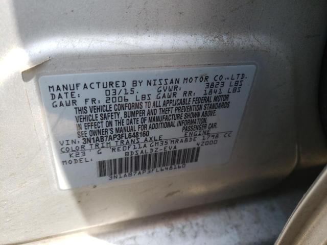 Photo 11 VIN: 3N1AB7AP3FL648160 - NISSAN SENTRA 