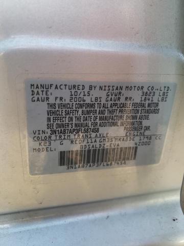 Photo 11 VIN: 3N1AB7AP3FL687458 - NISSAN SENTRA 