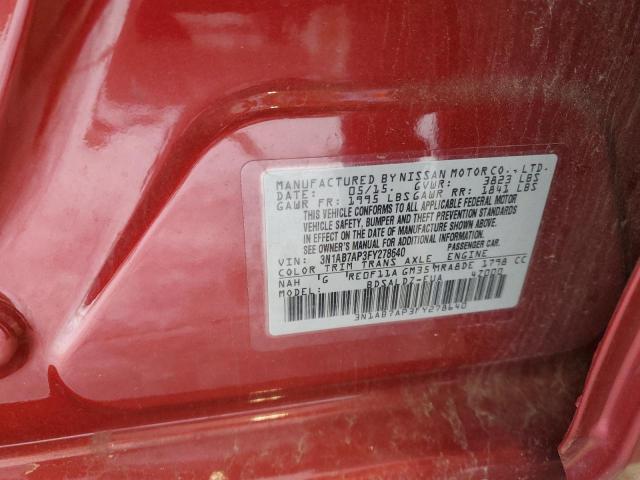 Photo 11 VIN: 3N1AB7AP3FY278640 - NISSAN SENTRA 