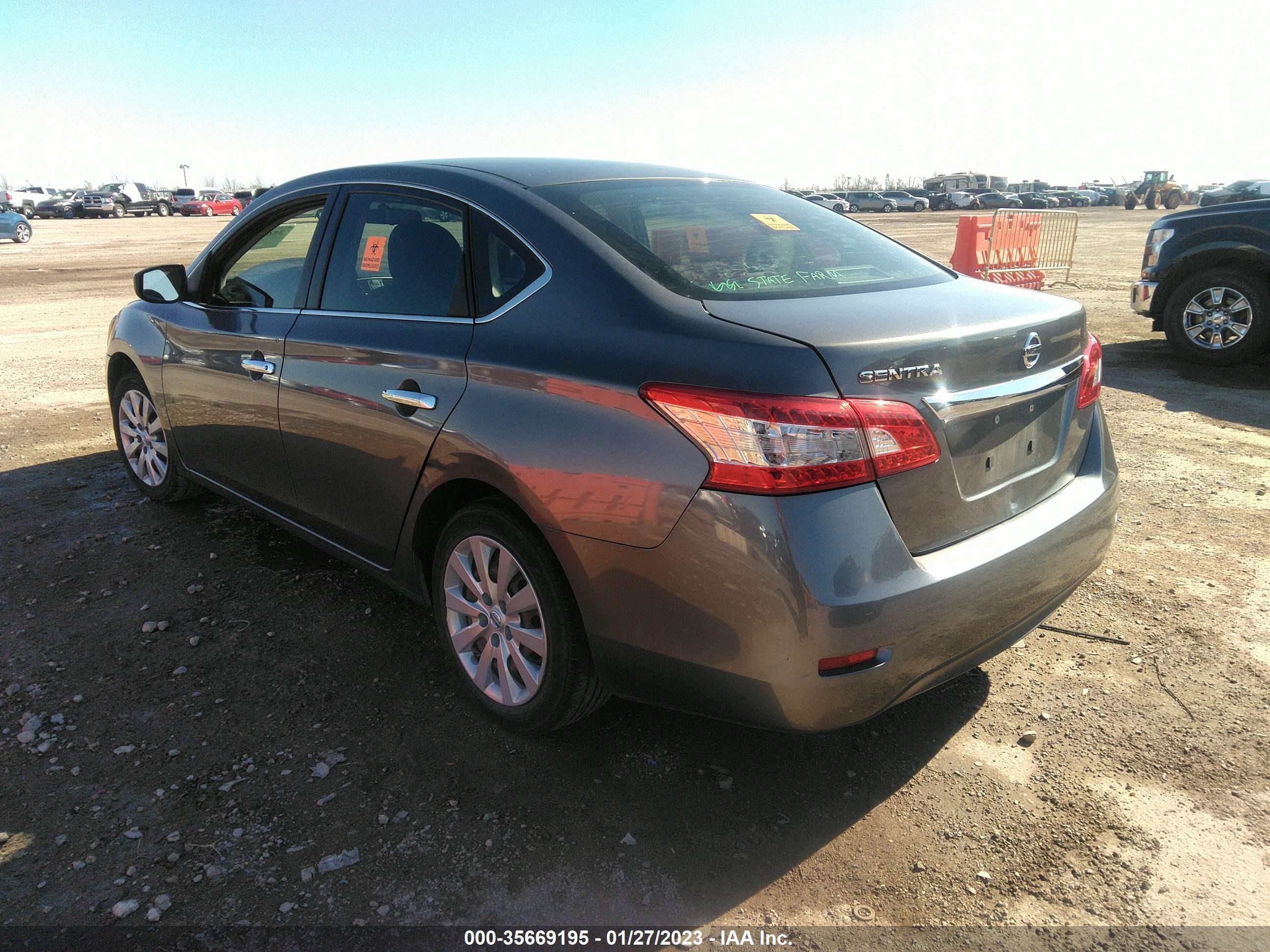 Photo 2 VIN: 3N1AB7AP3FY279657 - NISSAN SENTRA 