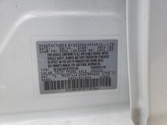 Photo 12 VIN: 3N1AB7AP3FY325164 - NISSAN SENTRA 