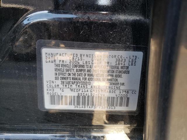 Photo 12 VIN: 3N1AB7AP3FY329313 - NISSAN SENTRA 