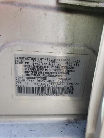 Photo 11 VIN: 3N1AB7AP3FY352395 - NISSAN SENTRA S 