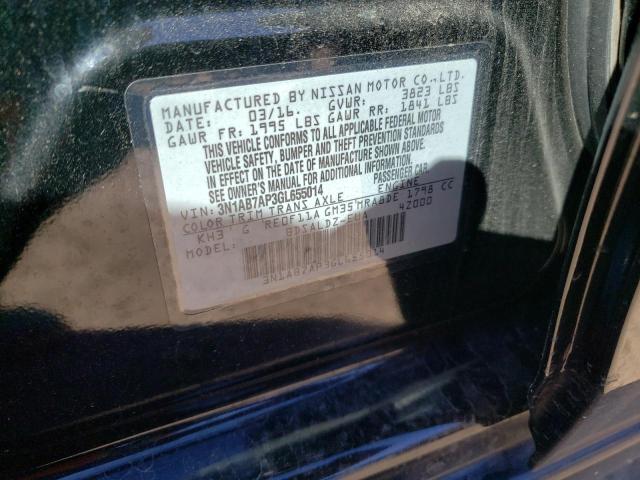 Photo 12 VIN: 3N1AB7AP3GL655014 - NISSAN SENTRA S 