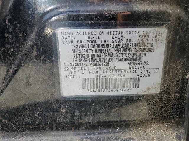 Photo 12 VIN: 3N1AB7AP3GL671228 - NISSAN SENTRA 