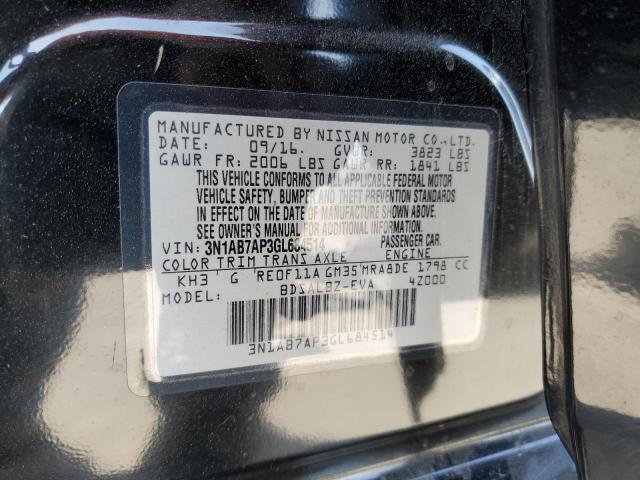 Photo 12 VIN: 3N1AB7AP3GL684514 - NISSAN SENTRA 