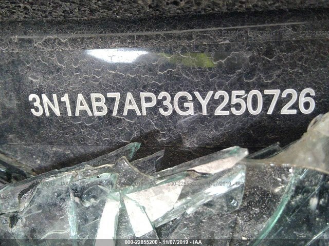 Photo 8 VIN: 3N1AB7AP3GY250726 - NISSAN SENTRA 