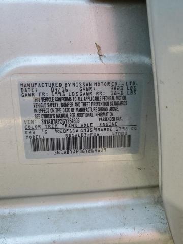 Photo 12 VIN: 3N1AB7AP3GY264609 - NISSAN SENTRA S 