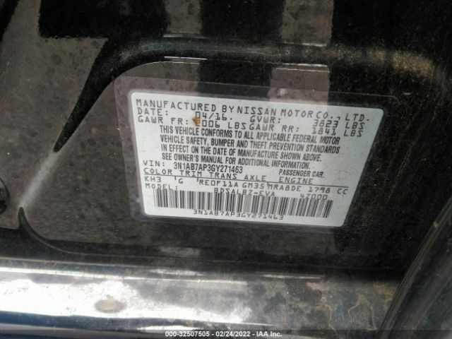 Photo 8 VIN: 3N1AB7AP3GY271463 - NISSAN SENTRA 