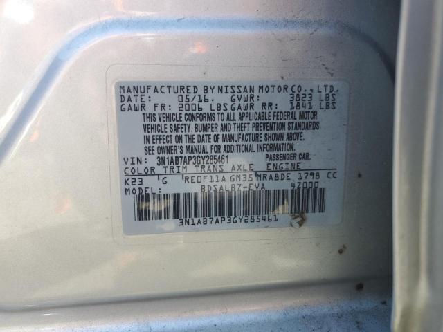 Photo 11 VIN: 3N1AB7AP3GY285461 - NISSAN SENTRA 