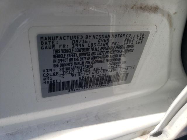 Photo 11 VIN: 3N1AB7AP3GY323660 - NISSAN SENTRA S 