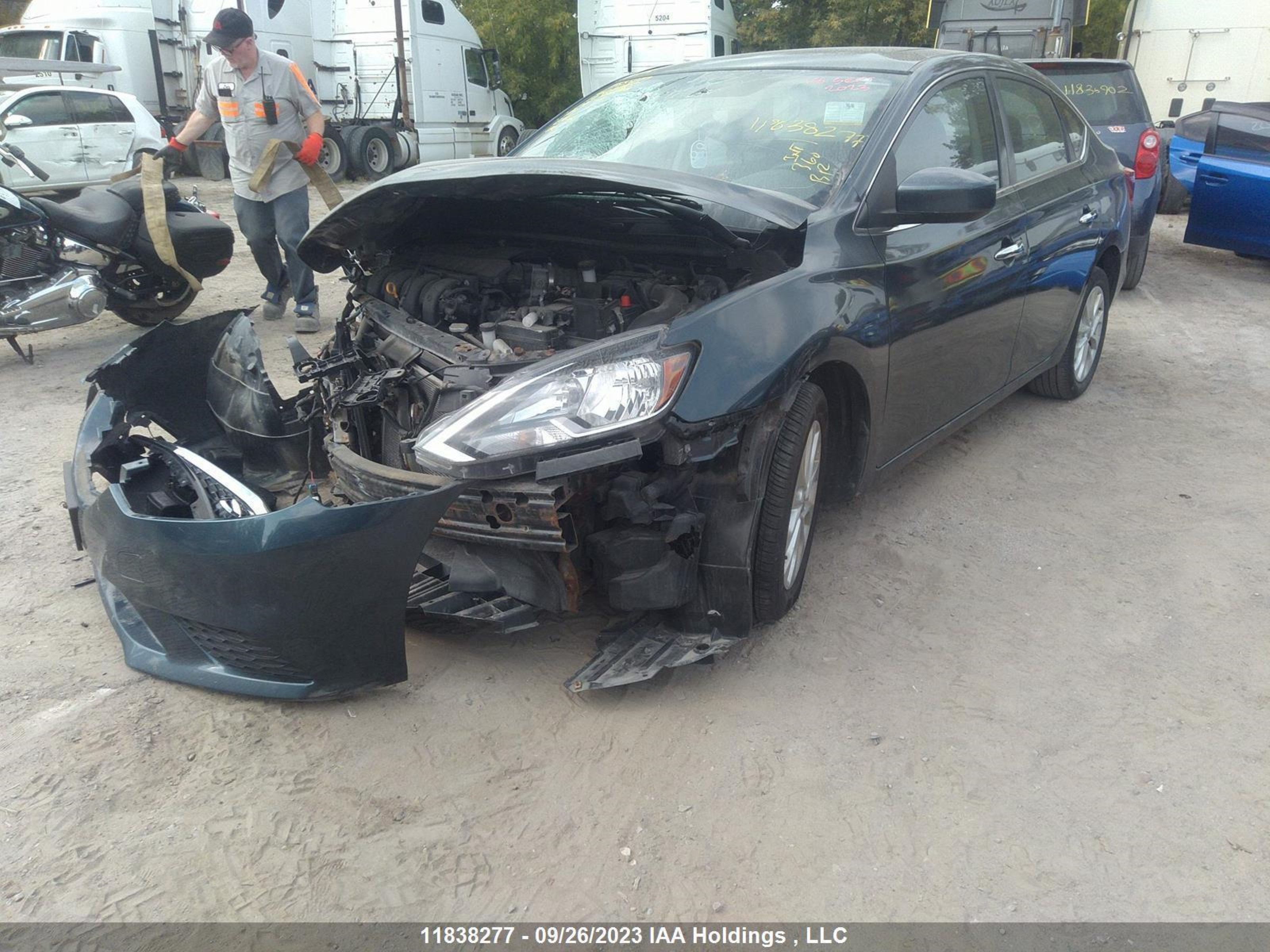 Photo 1 VIN: 3N1AB7AP3HL661185 - NISSAN SENTRA 