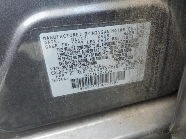 Photo 12 VIN: 3N1AB7AP3HL675605 - NISSAN SENTRA S 