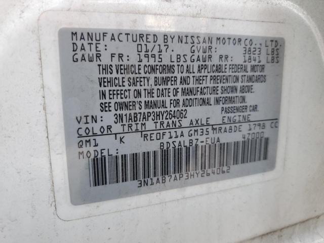 Photo 12 VIN: 3N1AB7AP3HY264062 - NISSAN SENTRA 