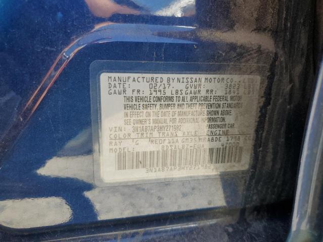 Photo 12 VIN: 3N1AB7AP3HY271982 - NISSAN SENTRA 