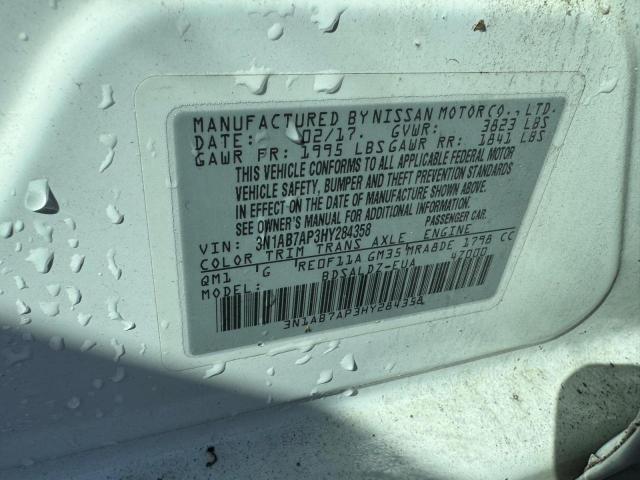 Photo 11 VIN: 3N1AB7AP3HY284358 - NISSAN SENTRA 