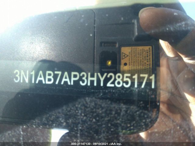 Photo 8 VIN: 3N1AB7AP3HY285171 - NISSAN SENTRA 