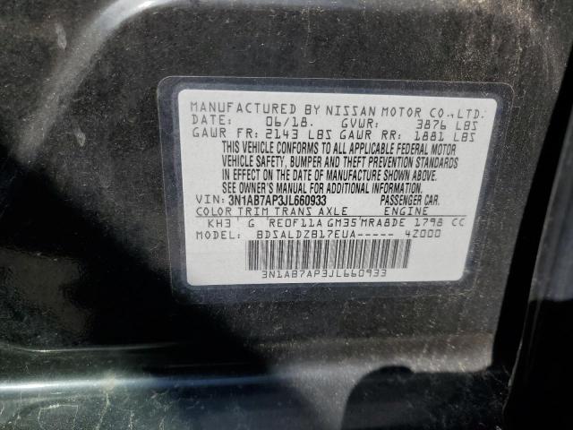 Photo 11 VIN: 3N1AB7AP3JL660933 - NISSAN SENTRA S 