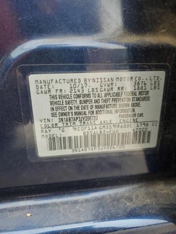 Photo 11 VIN: 3N1AB7AP3JY206720 - NISSAN SENTRA 