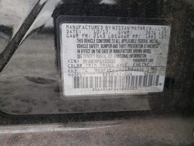 Photo 12 VIN: 3N1AB7AP3JY220083 - NISSAN SENTRA 