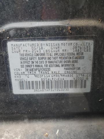 Photo 12 VIN: 3N1AB7AP3JY260230 - NISSAN SENTRA S 