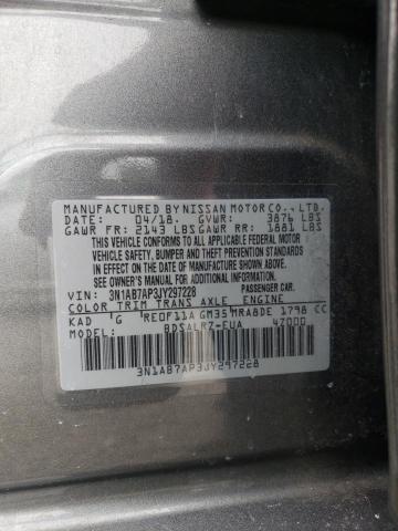 Photo 9 VIN: 3N1AB7AP3JY297228 - NISSAN SENTRA S 