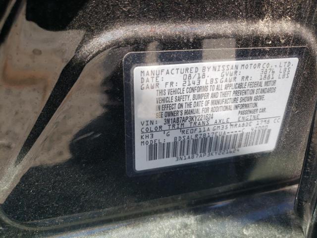 Photo 11 VIN: 3N1AB7AP3KY221624 - NISSAN SENTRA 